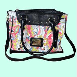 Nicole Lee Black and Multicolor Women's Bag