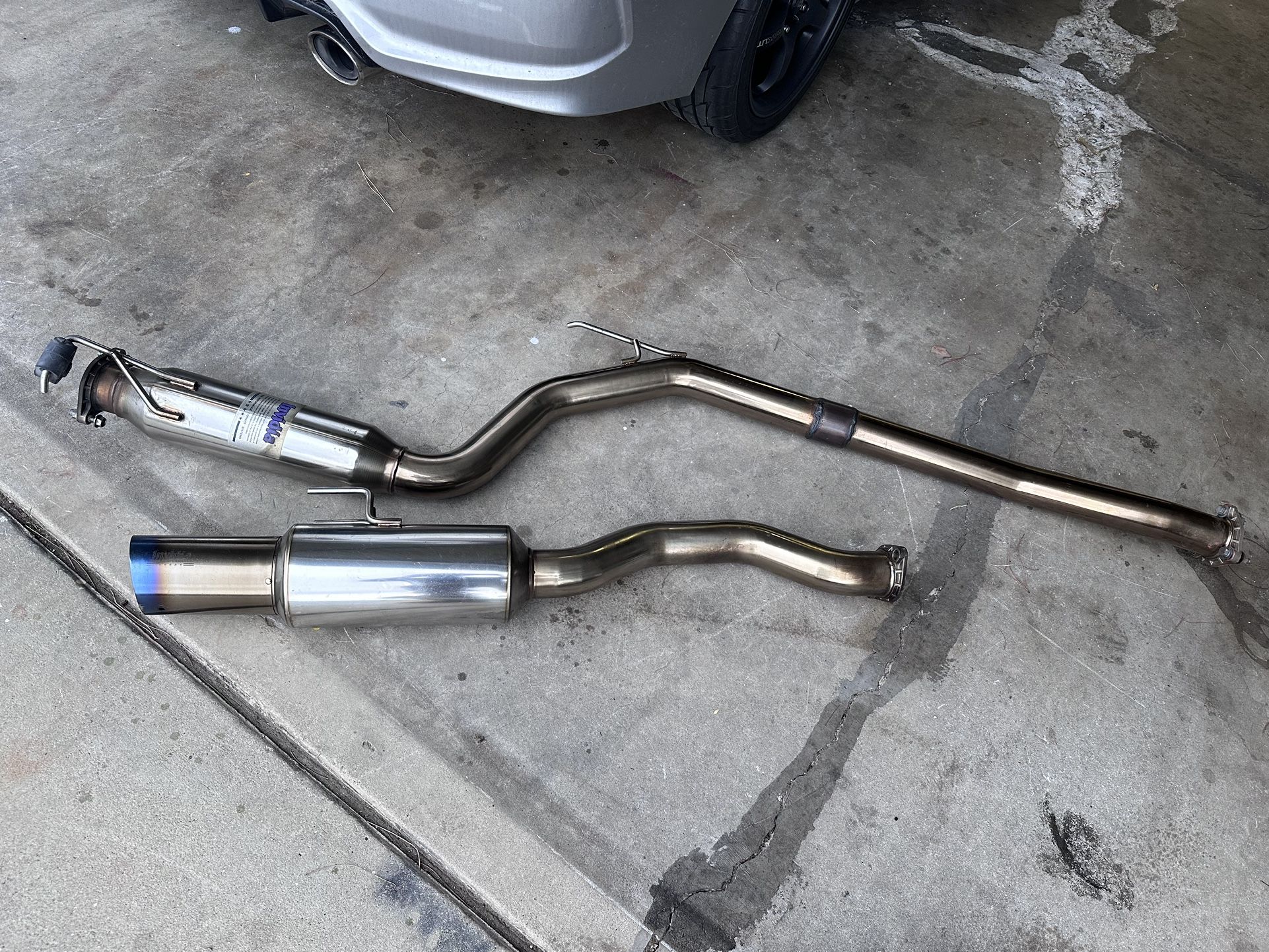 9th Gen Civic Si Coupe InVidia N1 2.75” CAT Back Exhaust