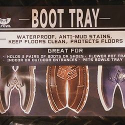 Boot/Shoe Mud Tray