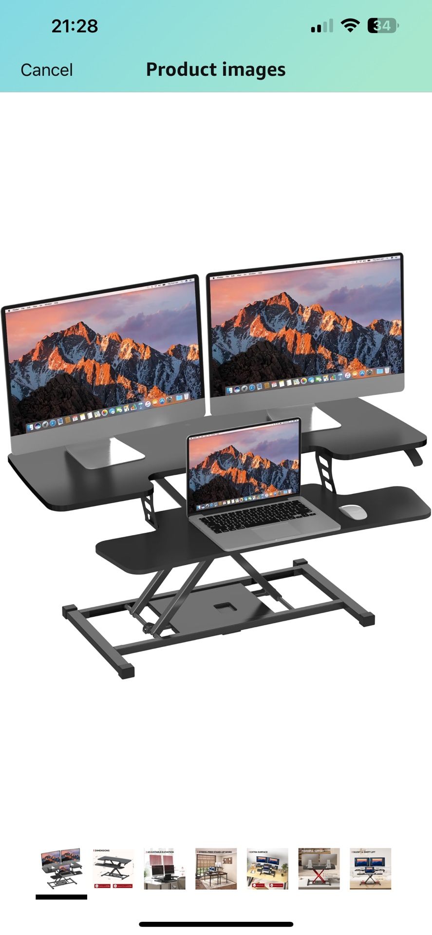 Standing Desk Converter