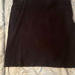 Woman's Black Chaps Skirt , Size 3XLNew With Tags 
