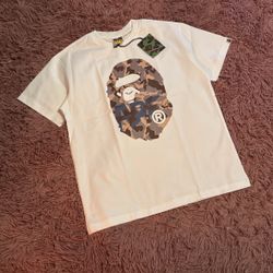Men's Bape Camo Big Ape Head Tee