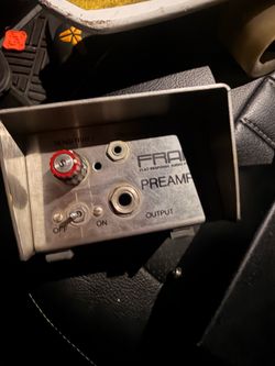 Vintage FRAP Flat Response Audio Pickup Preamp - Ultra Rare 1970s Acoustic Preamp