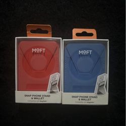 Moft snap phone stand and wallet