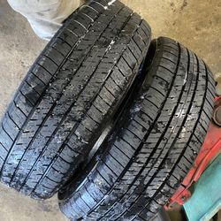Pair Tires 215 65 17