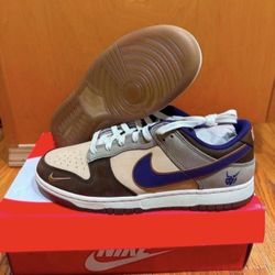 Nike Dunk Low 'Setsubun/White Onyx/Court Purple DQ5009-268 Size 10.5 Brand New 