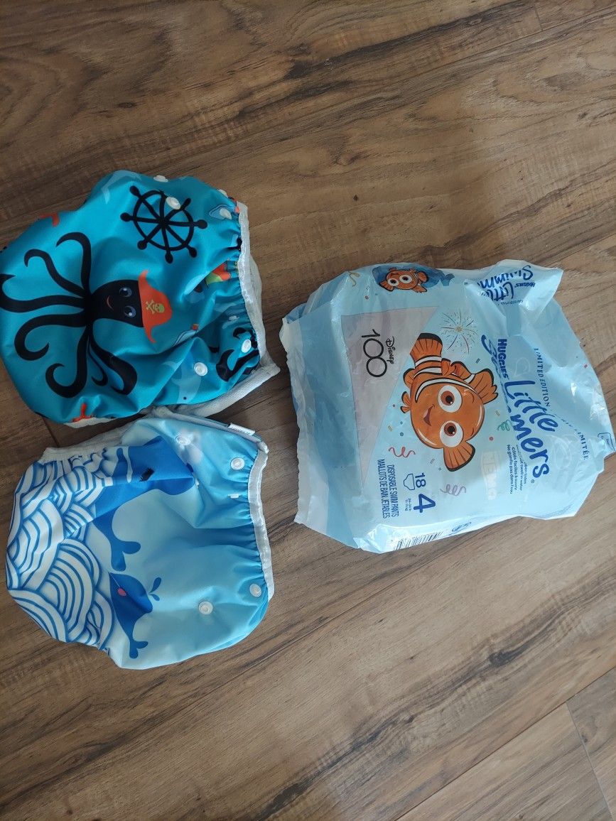 Toddler Baby Swim Diapers Diaper Little Swimmers