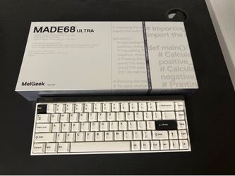 Melgeek made68 ultra rapid trigger keyboard