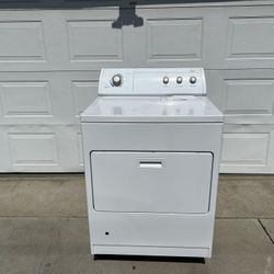 WHITE WHIRLPOOL GAS DRYER IN GOOD CONDITION 
