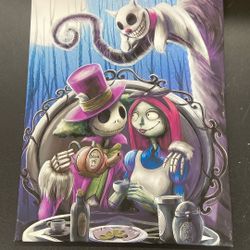 Nightmare Before Christmas Canves Print