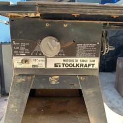 10” TABLE SAW 