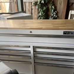 Yukon 46 in. 9-Drawer Mobile Storage Cabinet