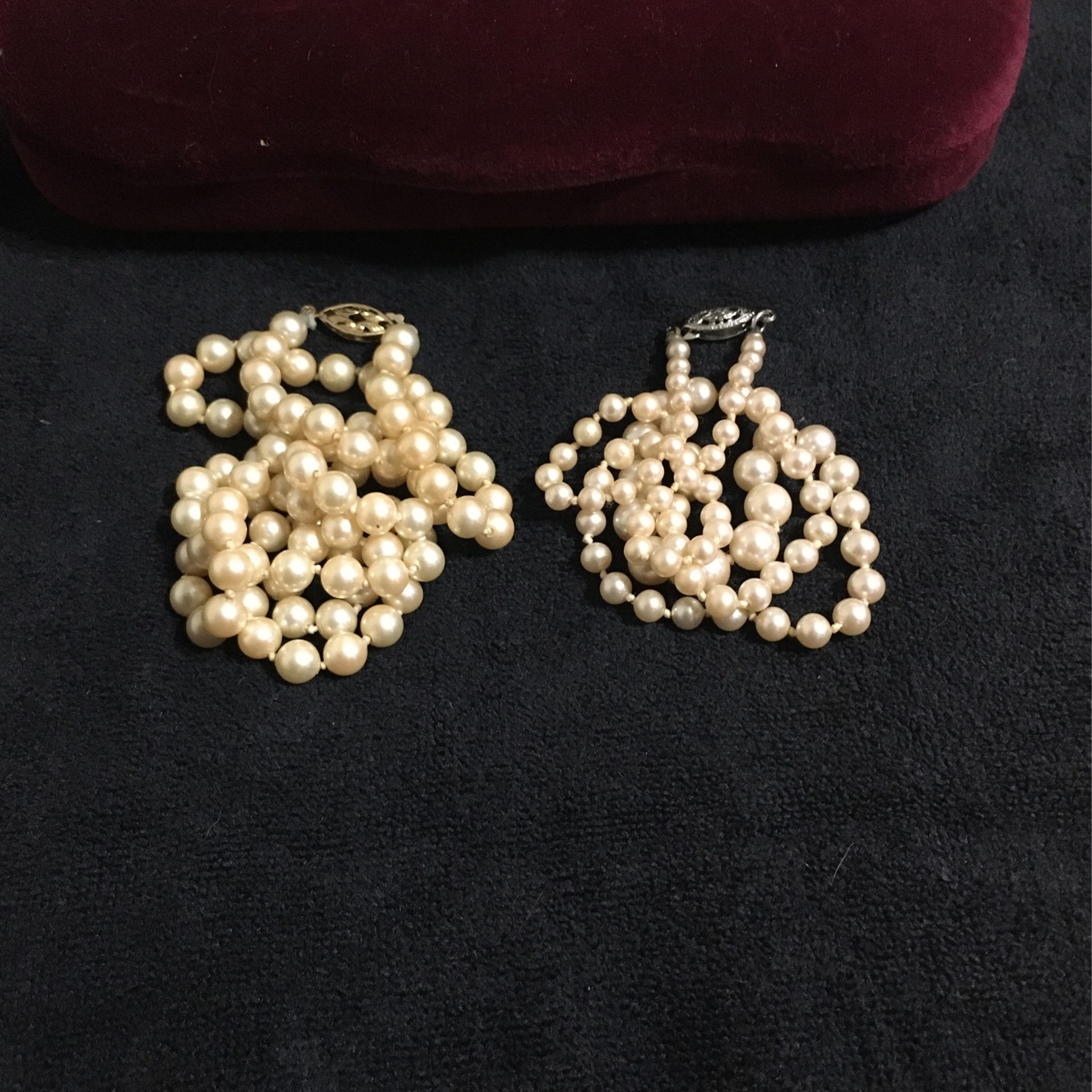 Vintage Pearl Necklace Lot 