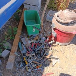 A Whole Bunch Of Tools, Shop Vac, Tool Box