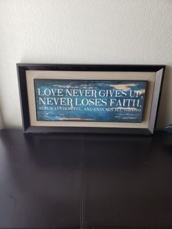 Wall Decor - Bible Quote