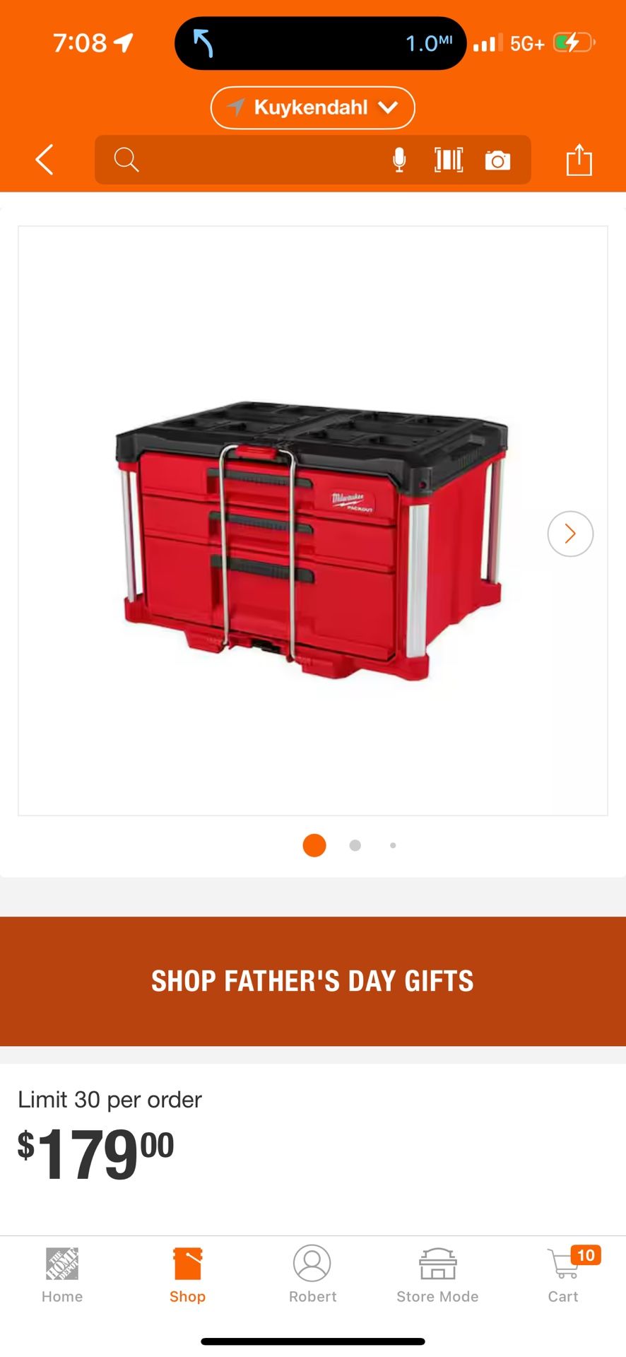 Packout 3 Drawer Toolbox