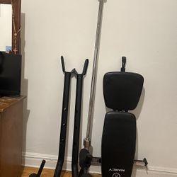 Marcy Workout Bench + Bar