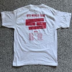 New BTS World Tour Arirang Concert T-Shirt Youth Kids XL (adult small)
