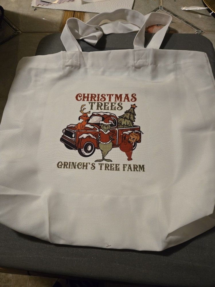 Grinch Tote Bag