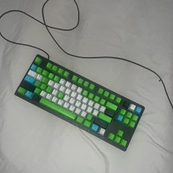 razer huntsman tournament Edition green key caps 