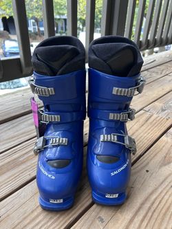 Salomon Performa T3 Junior Ski Boots Blue