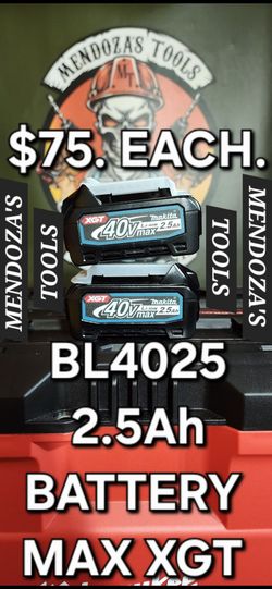 Makita 40v MAX XGT Battery 2.5Ah 🔋