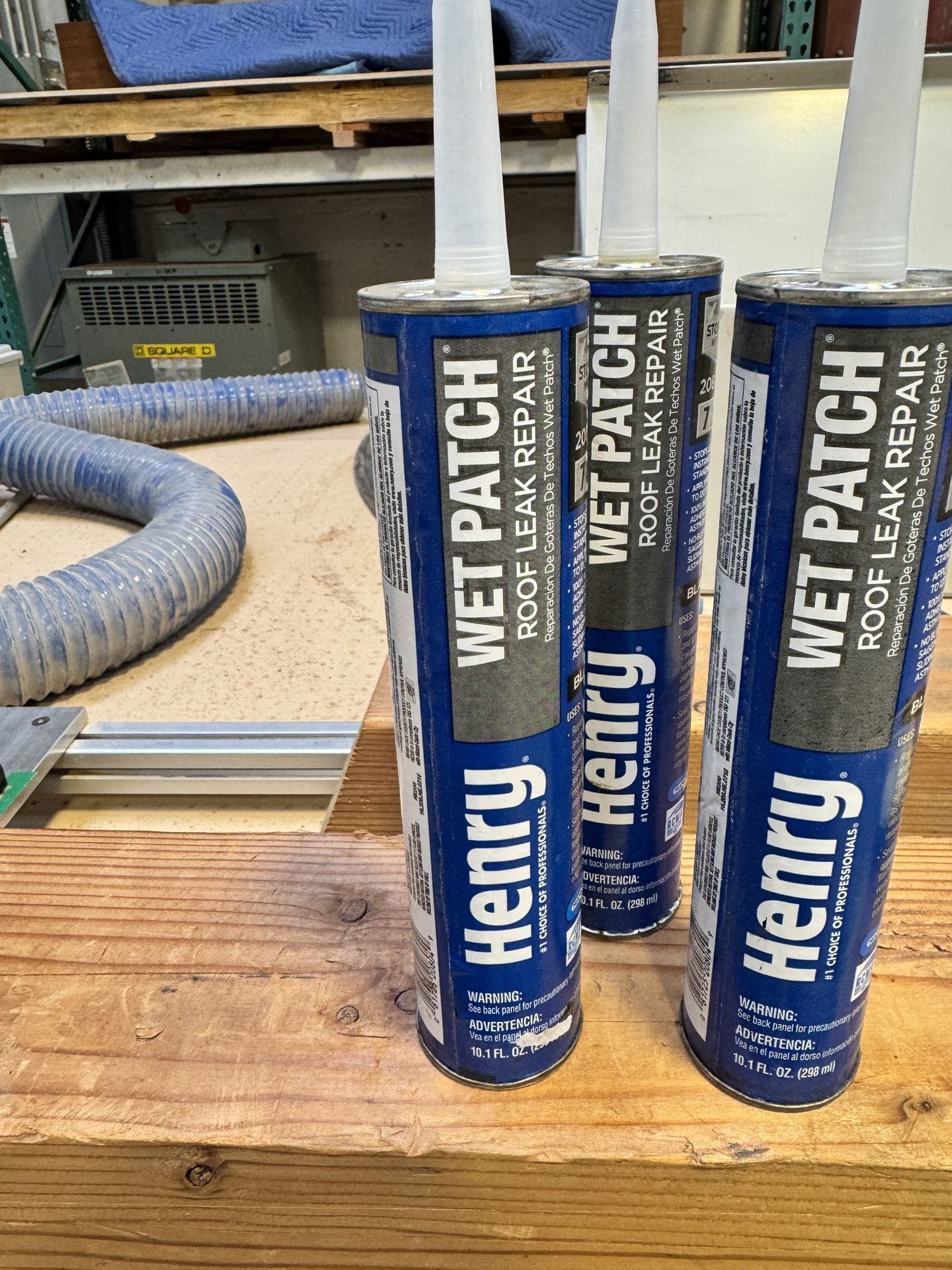 Henry Wet Patch Roof Leak Repair sealant cartridges