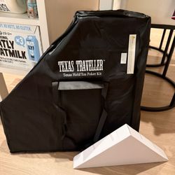 Texas Traveller Texas Hold’Em Poker Kit – NEW – $30