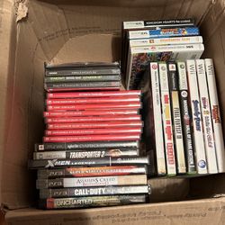 Empty Video Game Cases