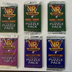 1995 VR Troopers Foil Packs (6)