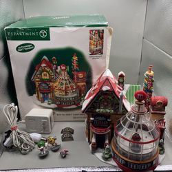 Department 56 North Pole Series Village "NORTH POLE M&M’S CANDY FACTORY" Retired
