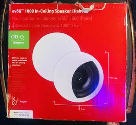 evoq 1000 in ceiling speaker (One Speaker)