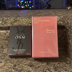 🔥 YSL Black Opium Over Red + Baccarat Rouge 540 🔥