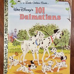 Little Golden Book #105-81 Walt Disney's 101 Dalmatians