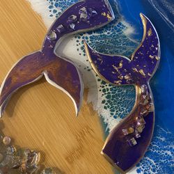 Ornament Mermaid Tail ,starfish And Turtle 