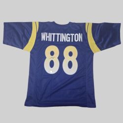 Los Angeles Rams Rookie Jordan Whittington Autographed Custom Jersey Authentic