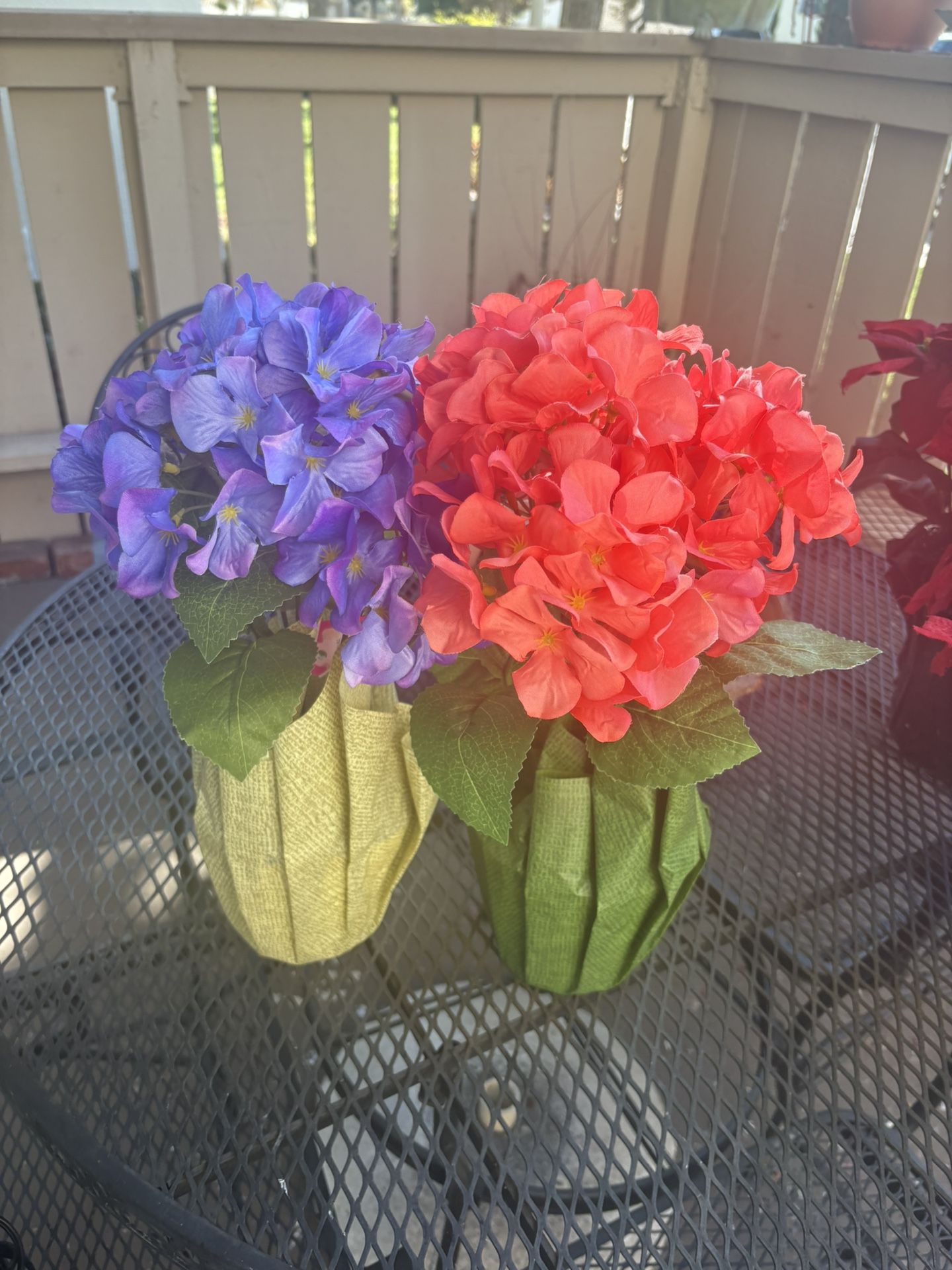 Artificial Potted Flowers