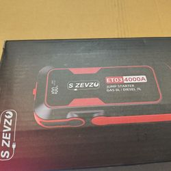 Szevzo Et03 Car Jumper Battery Pack