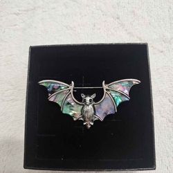 Bat Brooch 