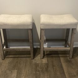 Set Of 2 24” Bar Stools