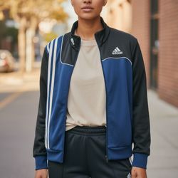 Vintage Adidas Youth's Full-zip Track Jacket - Size Youth Large (14-16)
