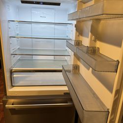 Refrigerador Hisense Stainless Steel Seminuevo