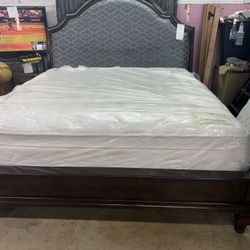 King Size Bed And Mattress 