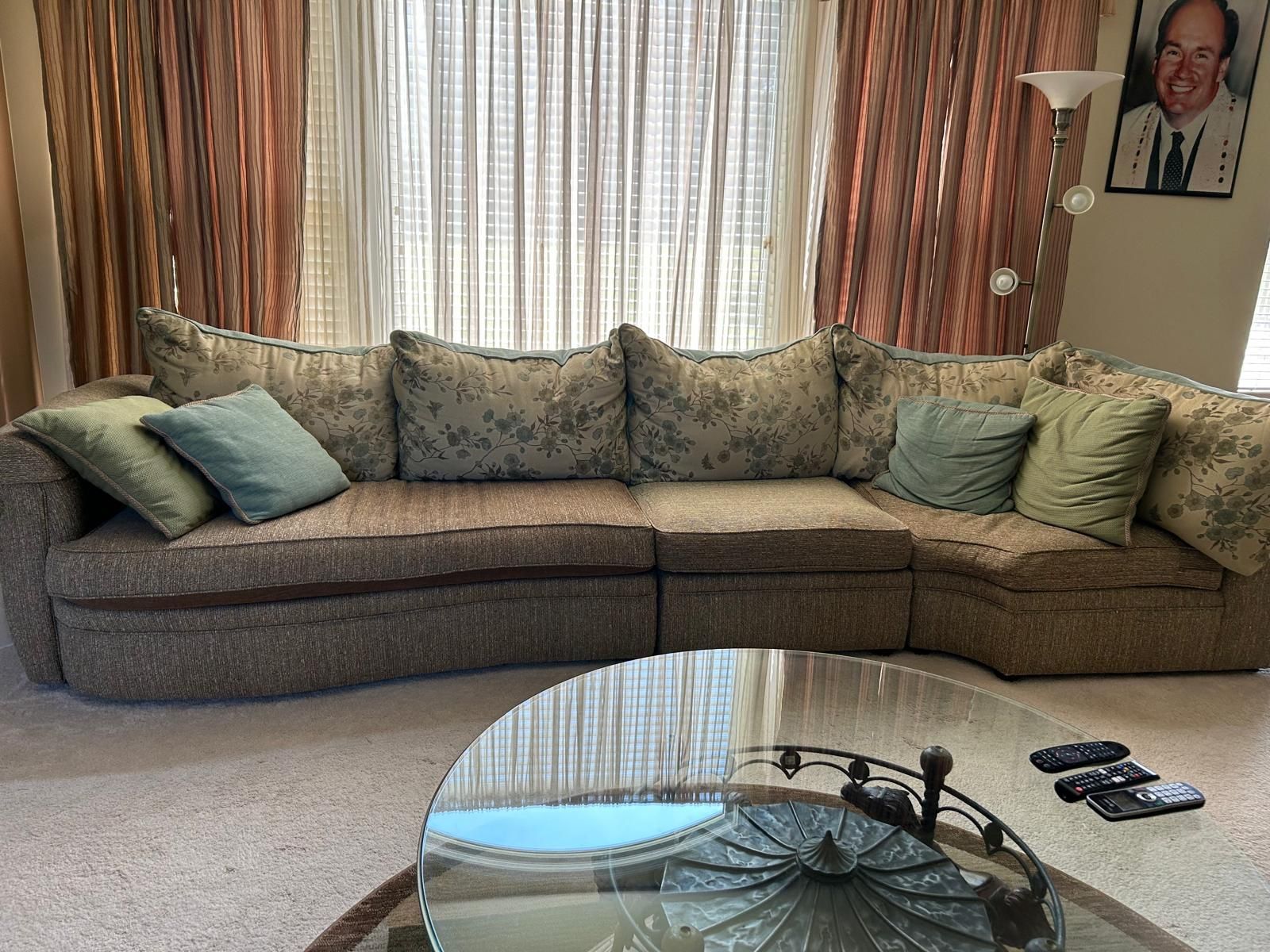 Sofa , Chaise Lounge , 2 Chairs COMPLETE SET
