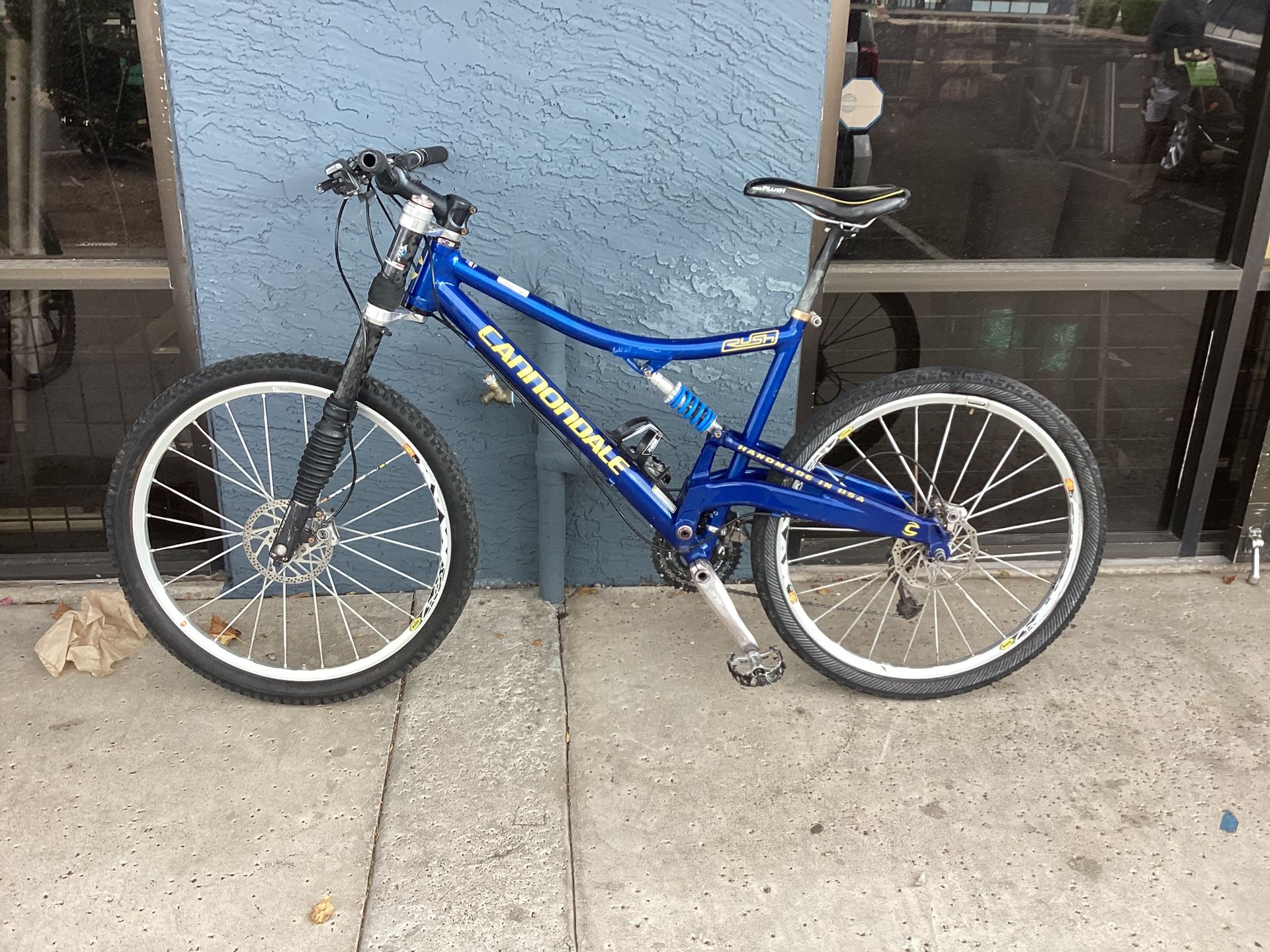 Cannondale Rush Full Suspension Mountain Bike