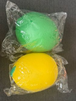 Jumbo lemon and lime squishy