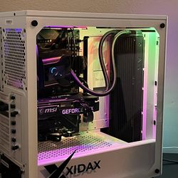 WHITE RGB DDR4 GAMING PC