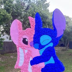 Stitch And Angel Piñata 
