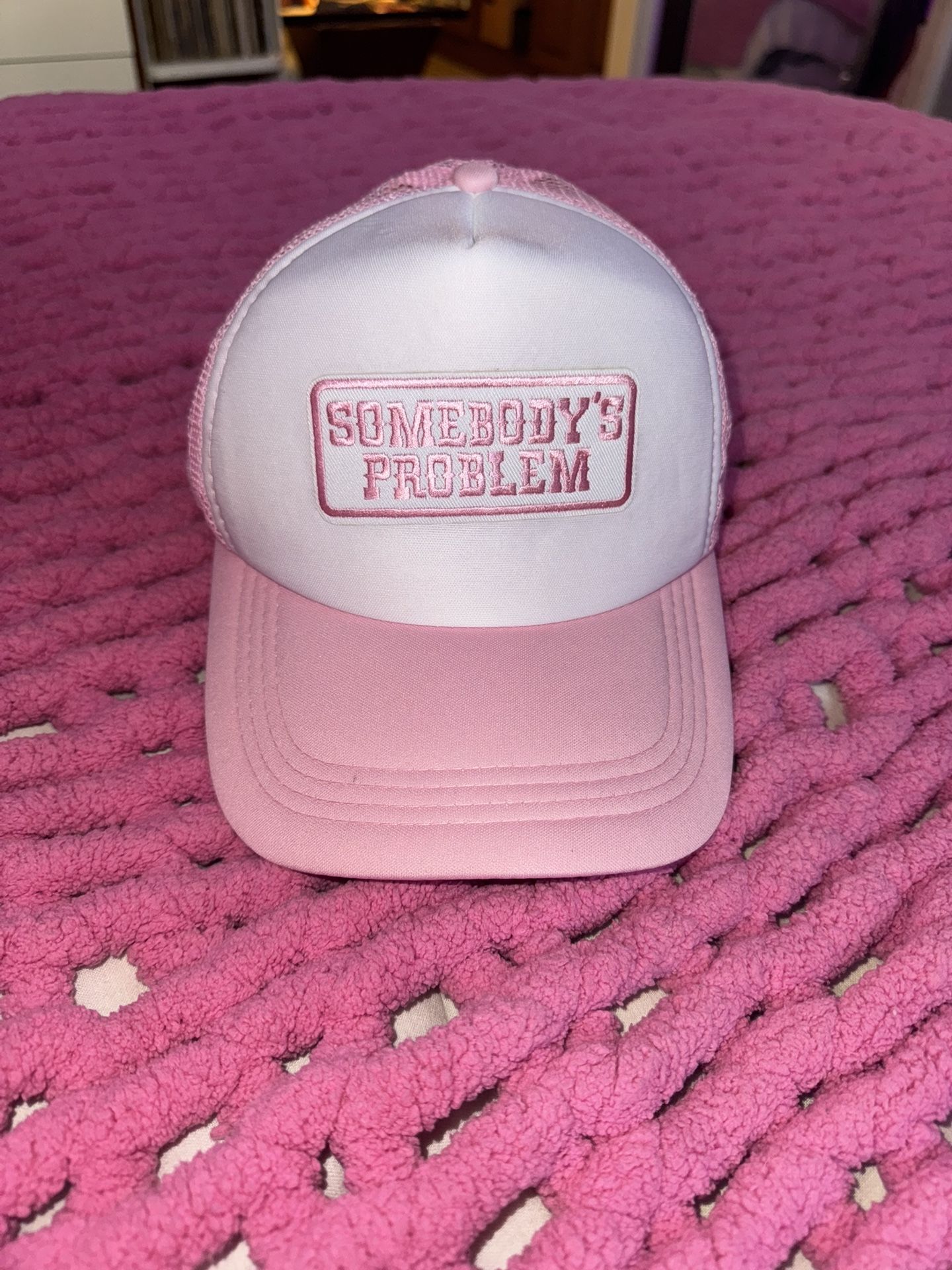 Pink Trucker Hat - Morgan Wallen