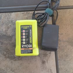 Charge Led Ryobi 40 V Lithium Buenas Condiciones